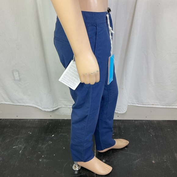 NEW Daniele Alessandrini Men’s Blue Texture High Rise Chinos Pants Size 36 - Picture 4 of 14